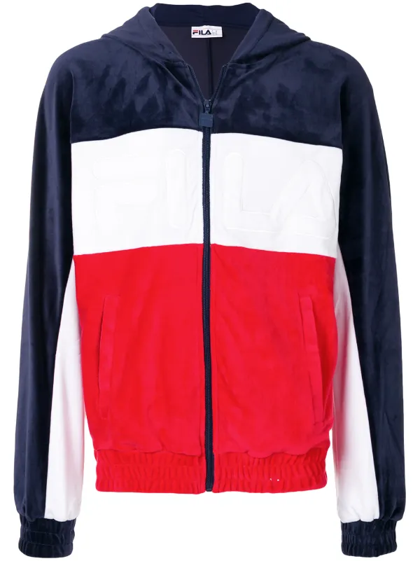 sudadera fila terciopelo