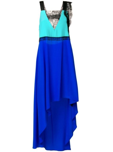 GIACOBINO GIACOBINO ASYMMETRIC DRESS - BLUE,GBS1850612910350