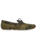 Car Shoe camouflage driver loafers - Green