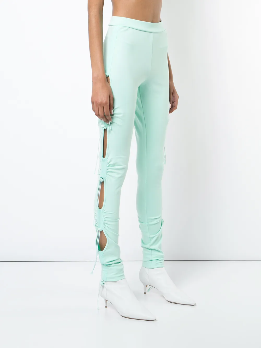  Fenty X Puma Ruching Leggings - Green 