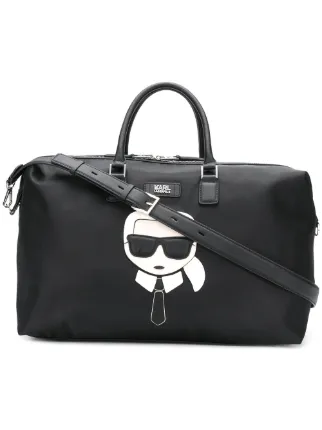 Karl Lagerfeld Ikonik Weekender Bag Farfetch Karl Lagerfeld Ikonik Weekender Bag