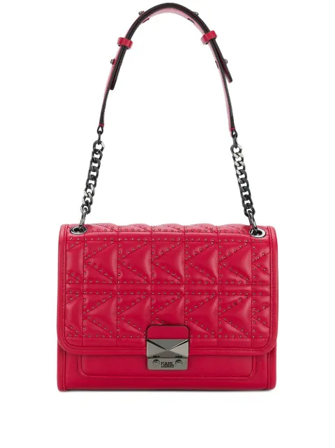 karl lagerfeld red purse