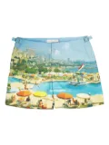 Orlebar Brown Bulldog Monte Carlo print swim shorts - Blue