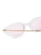 Illesteva white Marianne cat eye acetate sunglasses