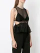 Olympiah Blusa tela 'Flamingo' por Silvia Braz