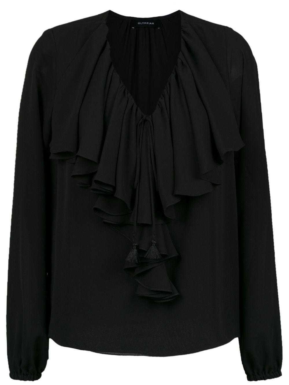 фото Olympiah juli ruffled blouse