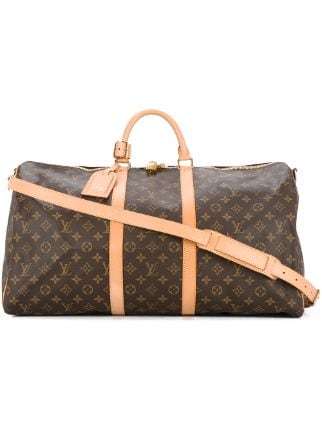 Louis Vuitton 1991 pre-owned Monogram Keepall Bandouliere 55 Travel Bag -  Farfetch