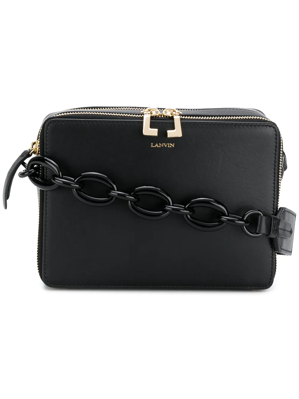 Lanvin Borsa tracolla Toffee - Nero