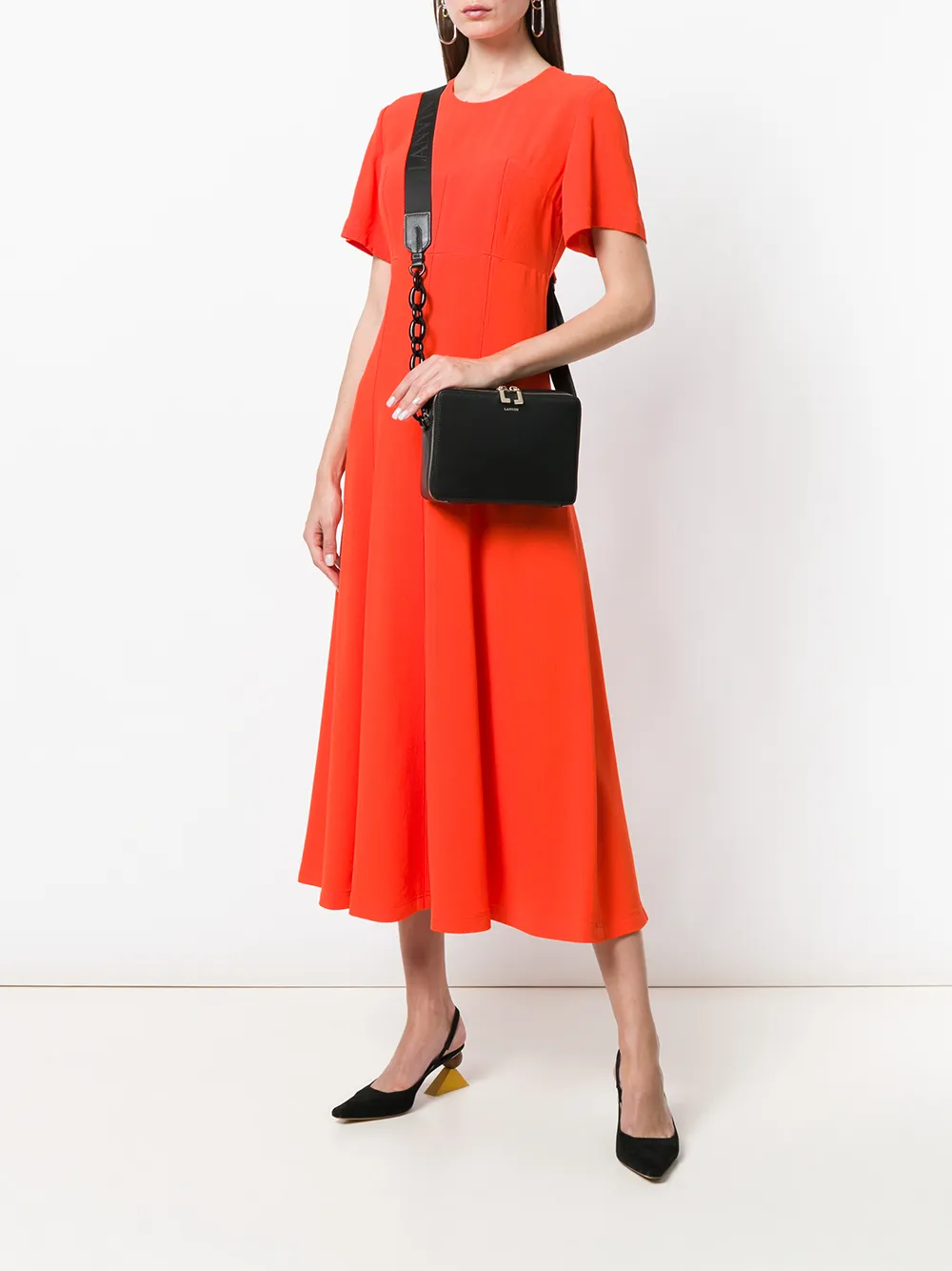 Lanvin Toffee cross body bag Zwart