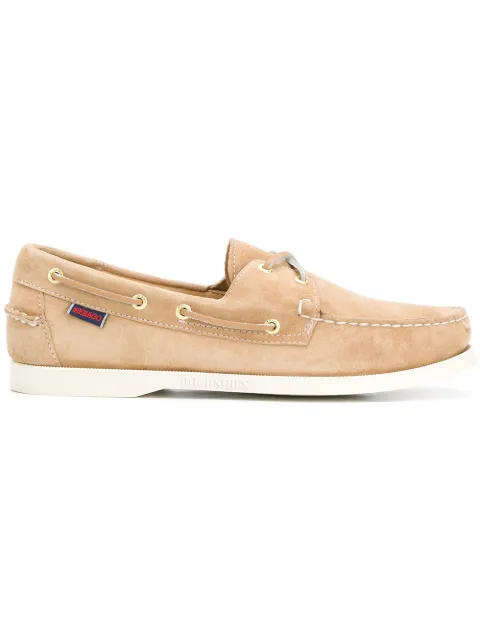 dockside portland suede boat shoe