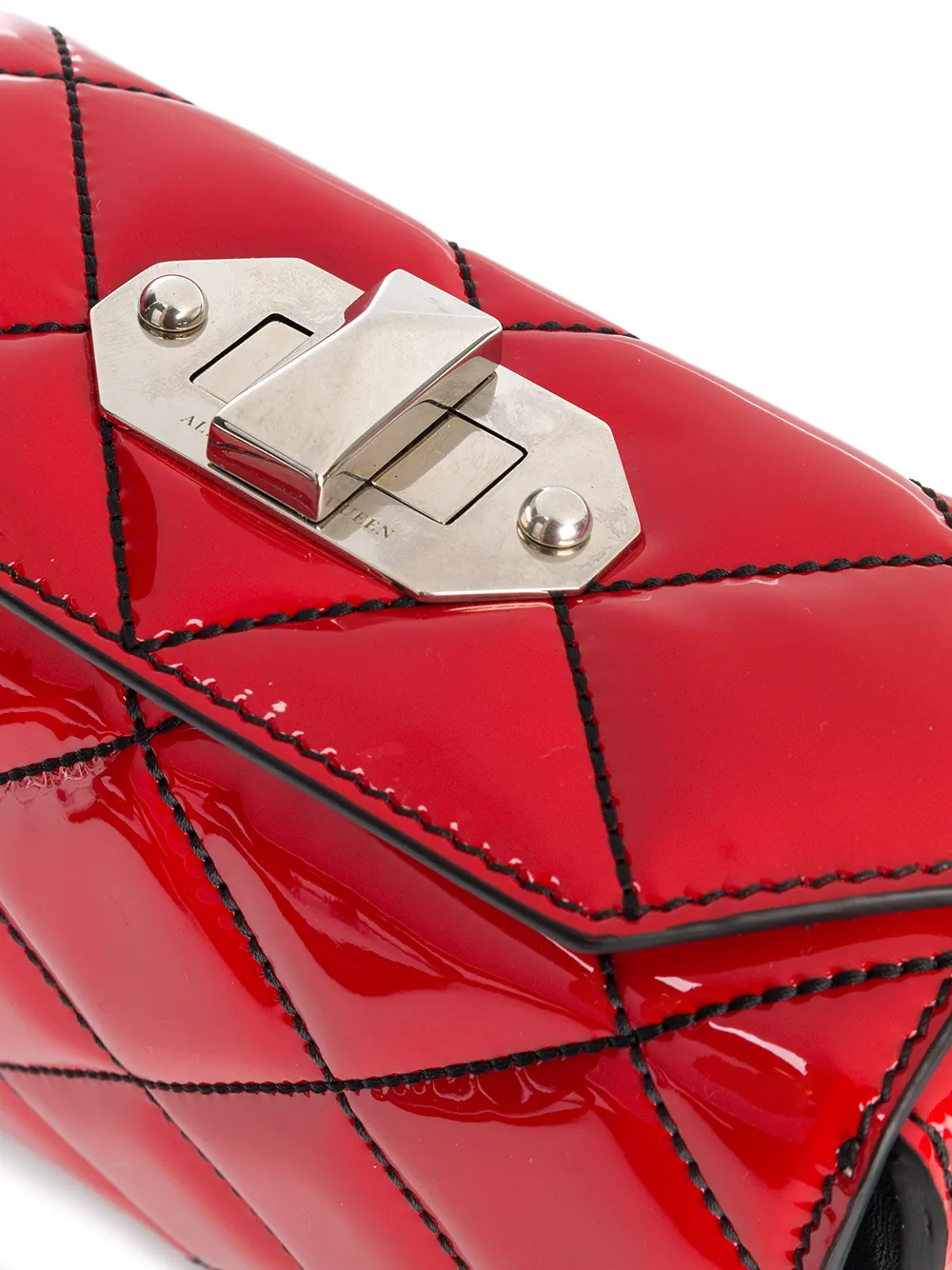 Alexander McQueen Box Bag Rood