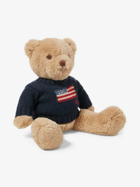 POLO RALPH LAUREN KIDS Small Flag-Jumper polo bear