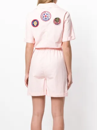 patch-appliquéd playsuit展示图