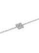 De Beers Jewellers 18kt white gold Enchanted Lotus One-Motif diamond bracelet