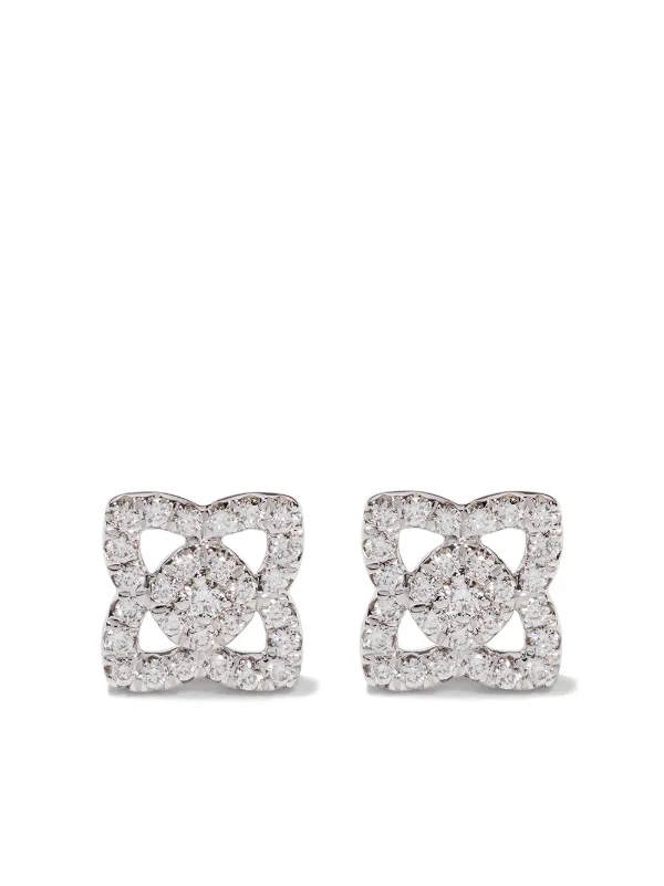 White gold tiny hot sale stud earrings