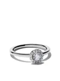 De Beers Jewellers Platinum My First De Beers Aura solitaire diamond ring - Silver