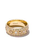 DE BEERS 18kt yellow gold Talisman diamond band