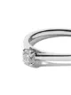 De Beers Jewellers خاتم بلاتينيوم سوليتير مزين بالماس ماي فيرست دي بيرز DB كلاسيك
