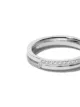 De Beers Jewellers خاتم ذهب أبيض 18 قيراط مرصع بمجموعة الماس الدقيق