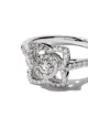 De Beers Jewellers خاتم ذهب أبيض 18 قيراط
