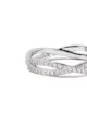 De Beers Jewellers سوار ذهب أبيض إنفينيتي 18 قيراط