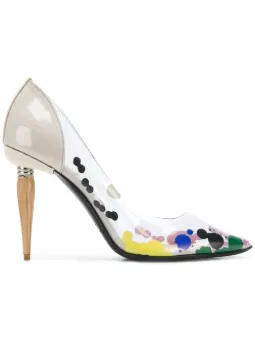 PRADA Cinturino Pumps Nero Elegante da Donna Tg. de 375 PUMPS Strapped Pumps PRADA Cinturino Pumps Nero Elegante da Donna Tg. de 375 PUMPS Strapped Pumps