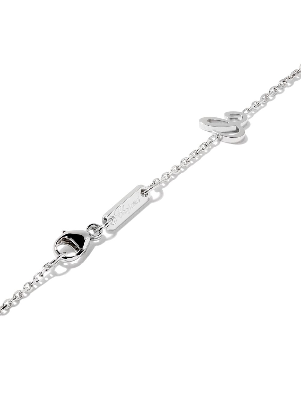 Chopard 18kt White Gold Happy Diamonds Icons Pendant Necklace - Farfetch