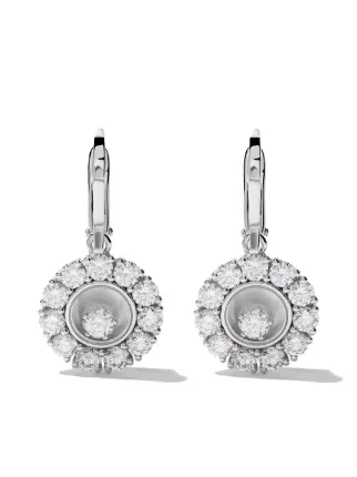 Chopard 18kt White Gold Hy Diamonds Earrings Farfetch Chopard 18kt White Gold Hy Diamonds Earrings