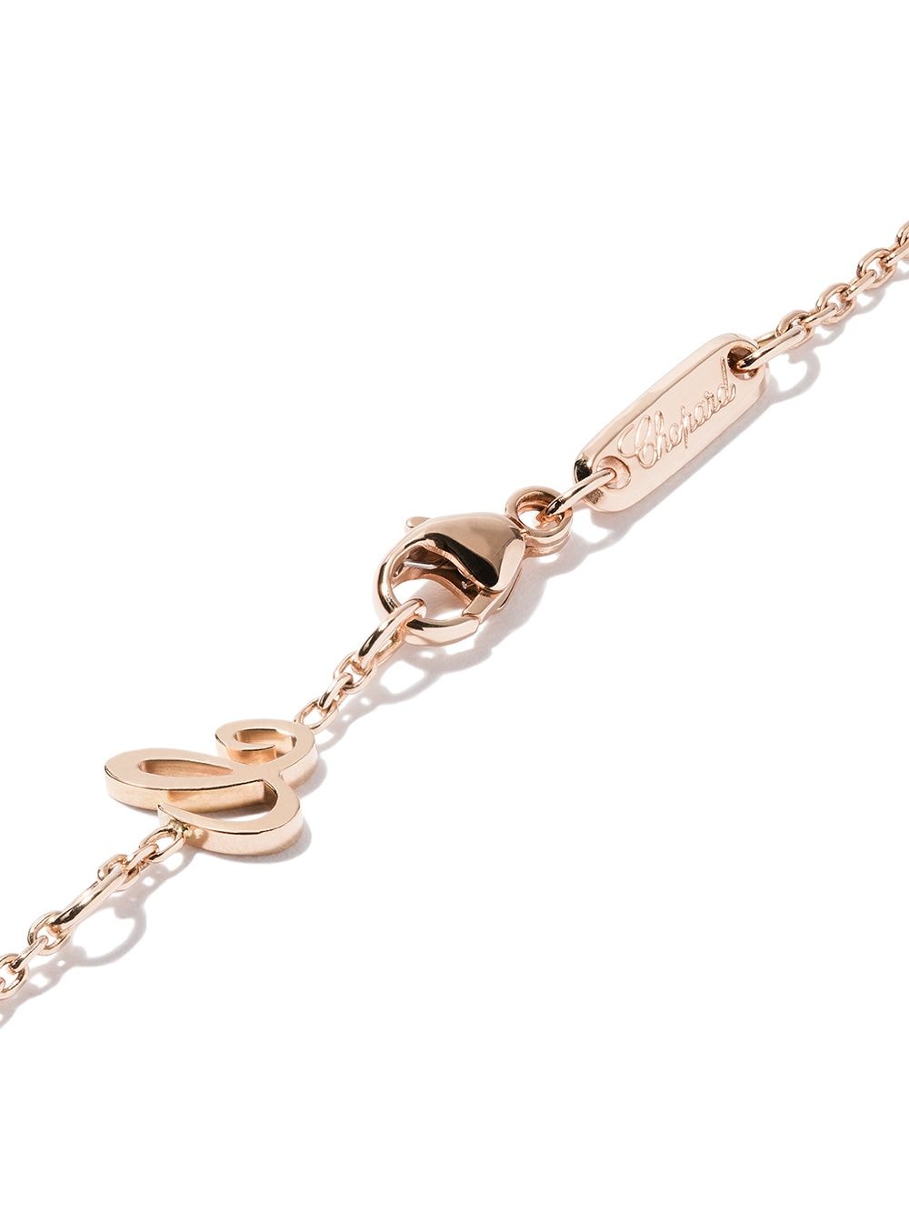 Shop Chopard 18kt Rose Gold Ice Cube Pure Bracelet In Fairmined Rose Gold