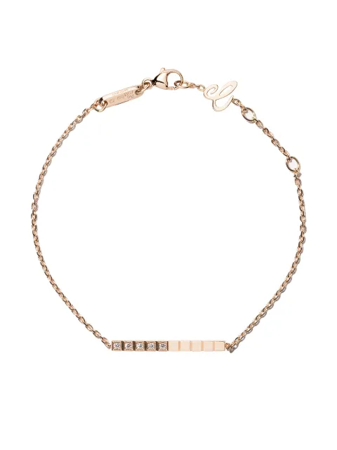Chopard 18kt rose gold Ice Cube Pure diamond bracelet 