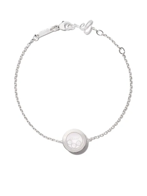 Chopard 18kt white gold Happy Diamonds Icons bracelet 