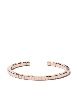 Chopard 18kt Rose Gold Ice Cube Pure Bangle Farfetch Chopard 18kt Rose Gold Ice Cube Pure Bangle