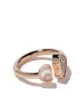 Image 1 of Chopard 18kt rose gold Happy Hearts diamond ring