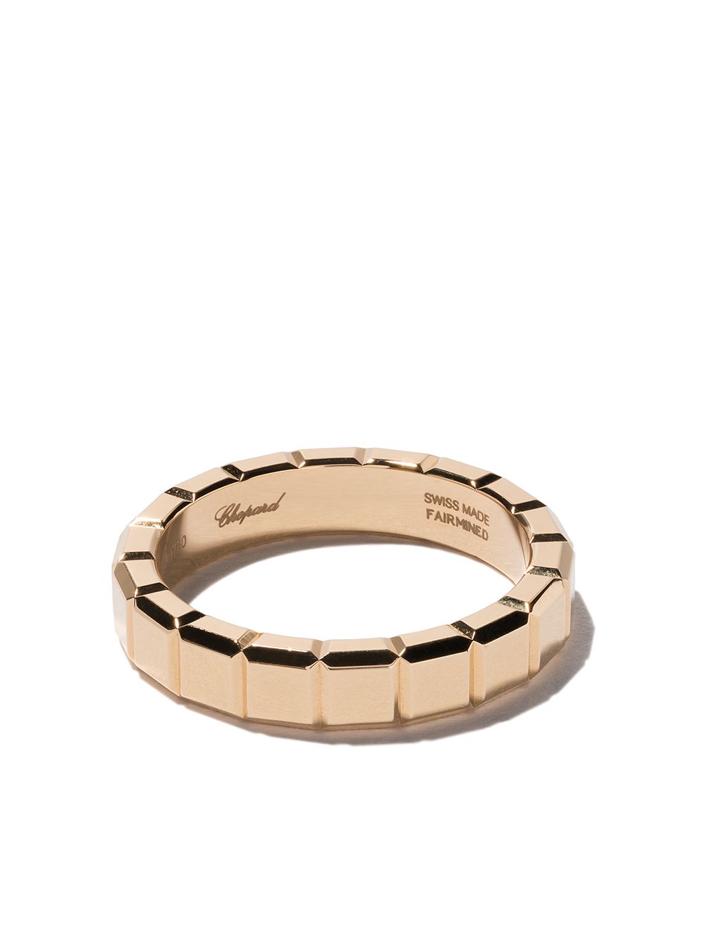 Chopard 18kt Yellow Gold Ice Cube Ring Farfetch