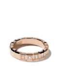 Chopard 18kt rose gold Ice Cube diamond ring - Pink