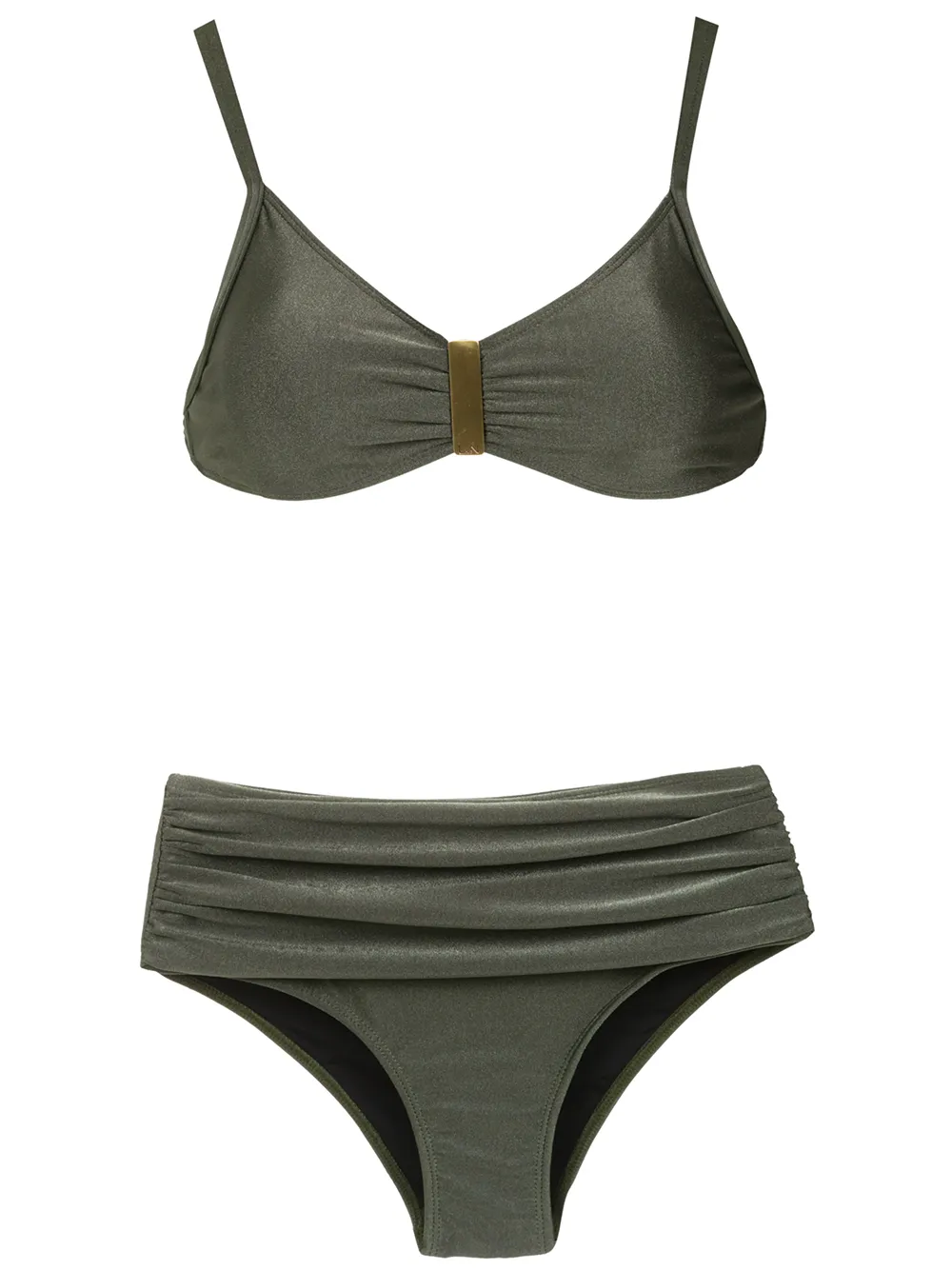 Anne high rise bikini set