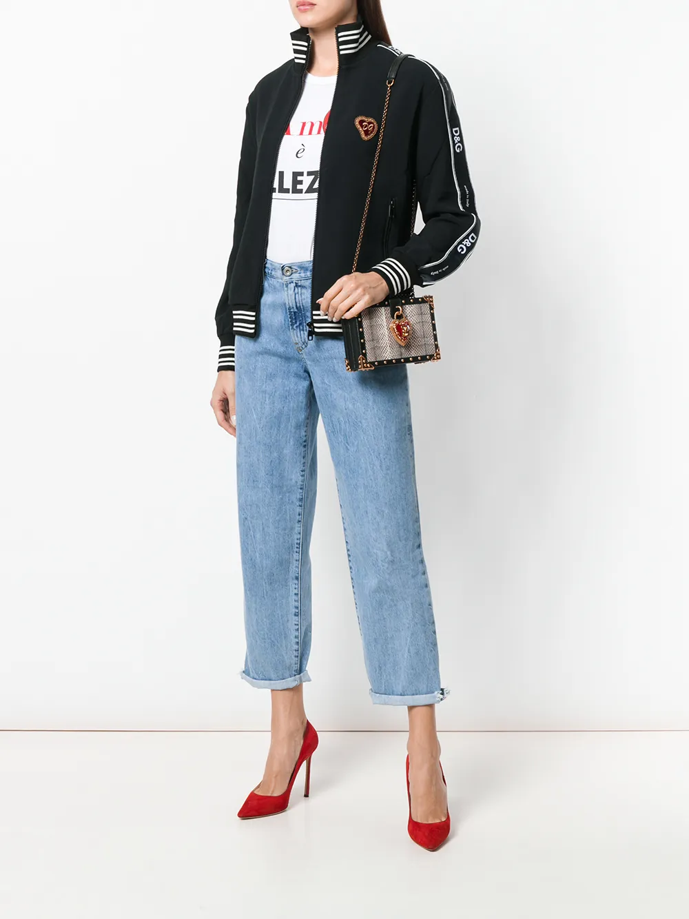 фото Dolce & gabbana сумка 'heart box'