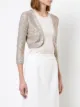Oscar de la Renta sequined bolero