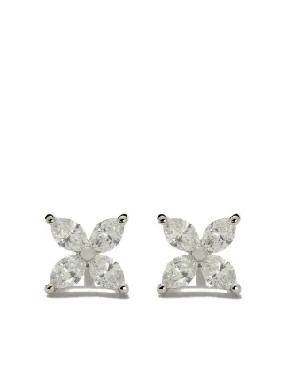 Tiffany Co Victoria Diamond Small Stud Earrings Farfetch Tiffany Co Victoria Diamond Small Stud Earrings