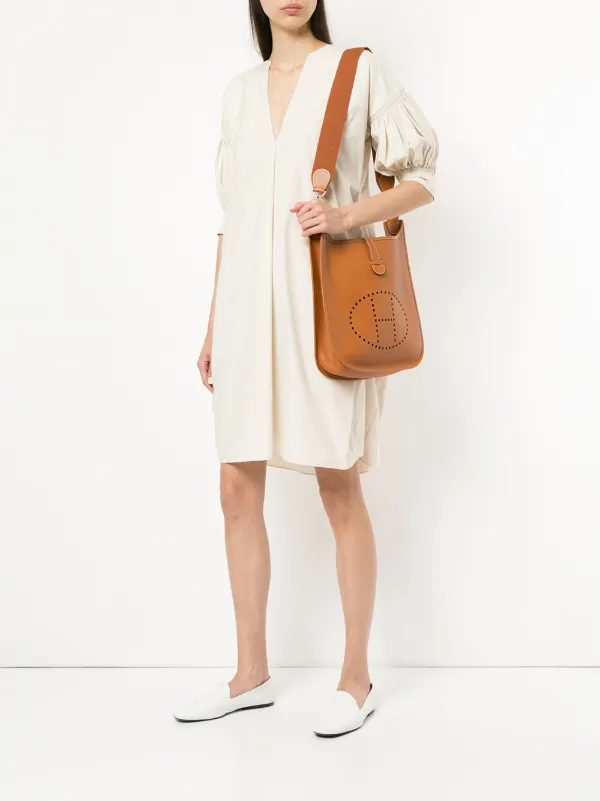 sac hermes evelyne taupe