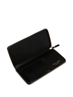 Comme Des Garçons Wallet エンボス ポルカドット財布 | ブラック