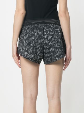 printed elasticated shorts展示图