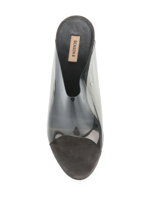 Yeezy Season 6 PVC Mules - Farfetch