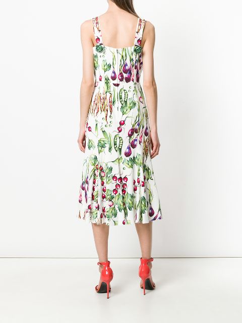 dolce and gabbana vegetable dress