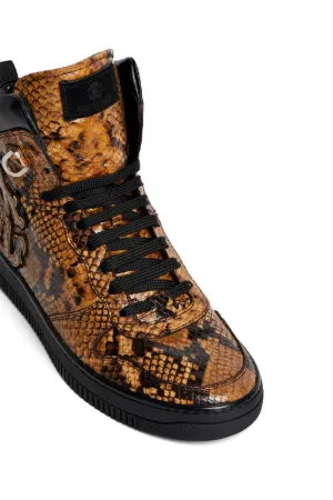 roberto cavalli mens high top sneakers