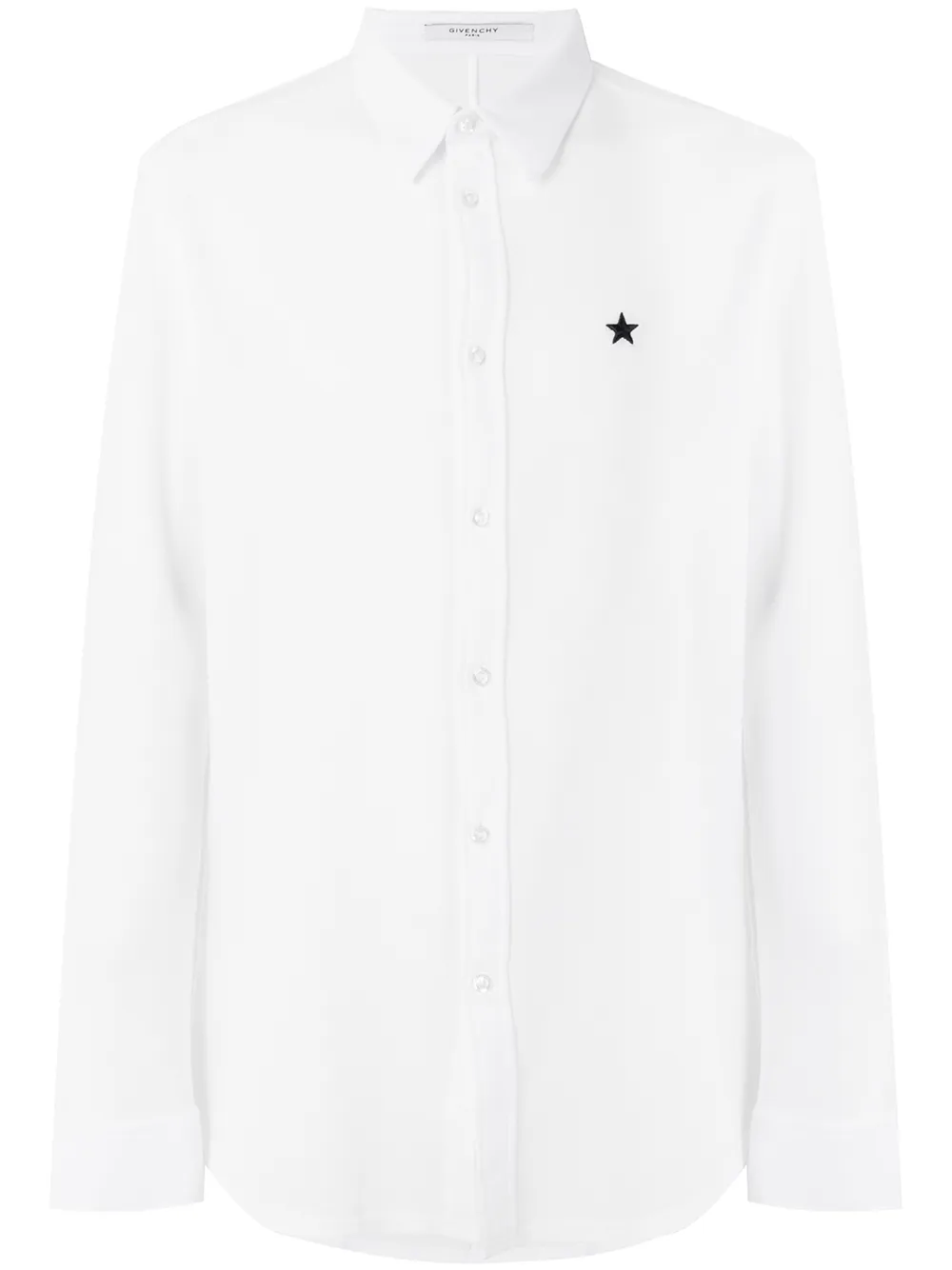 Givenchy エンブロイダリースター シャツ | ホワイト | Image 1