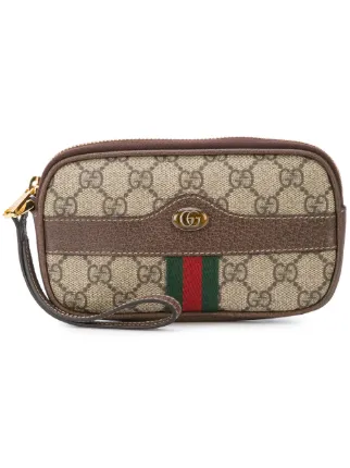 gucci supreme gucci wristlet