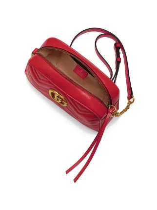 gucci marmont camera bag red
