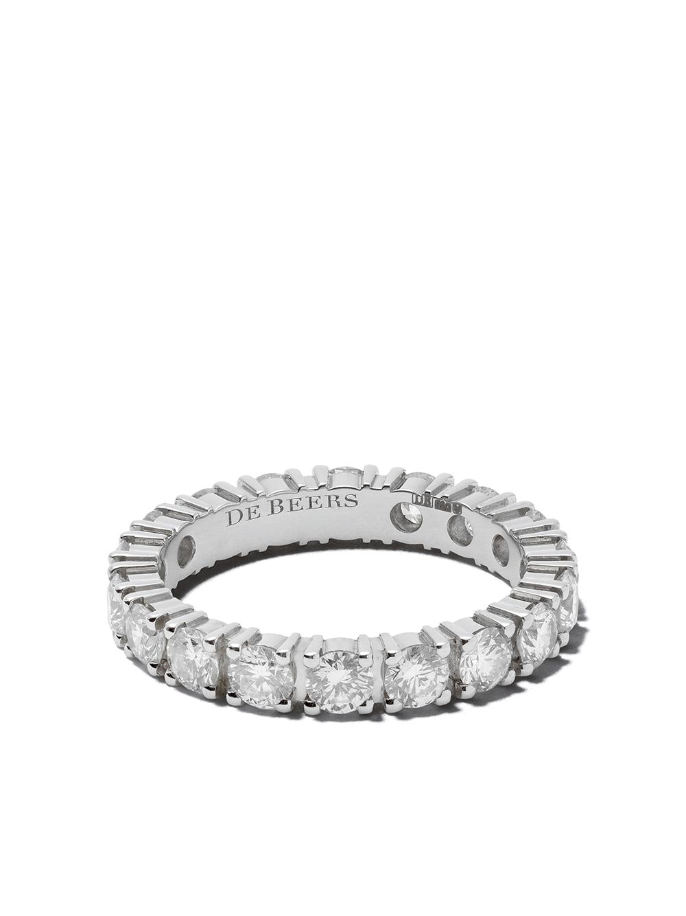 

De Beers Jewellers Platinum DB Classic Full Eternity diamond 3mm band