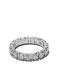 De Beers Jewellers platinum DB Classic Eternity diamond band ring - Silver